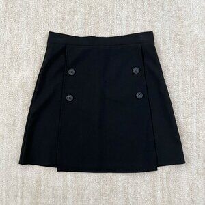 3 for $6 V Vesmod Collection Black Cotton Mini Skirt S